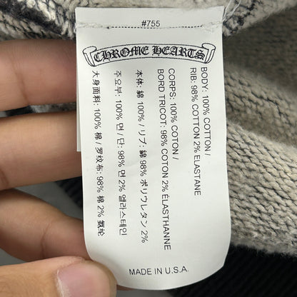 Chrome Hearts Y-Not Embroidered Dagger Logo Hoodie