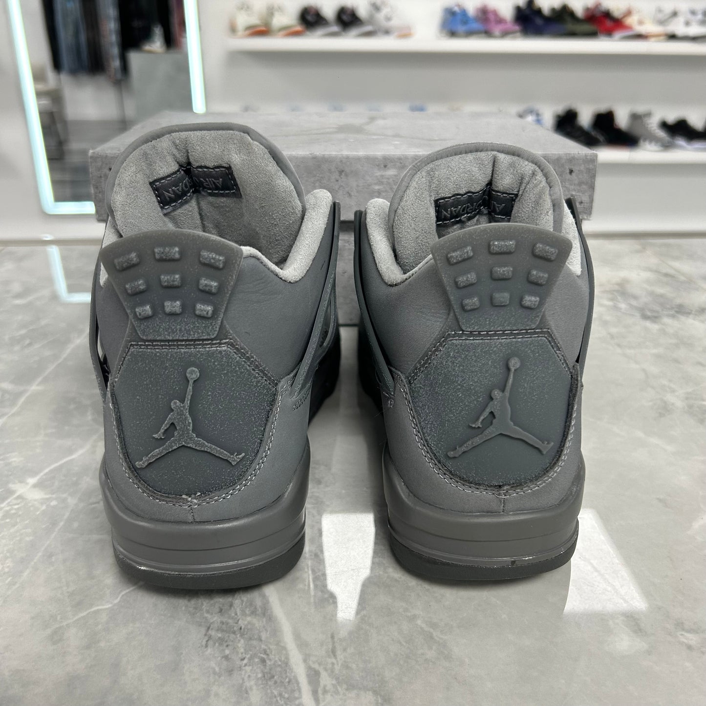 Jordan 4 Retro Paris Olympic Wet Cement - view 5