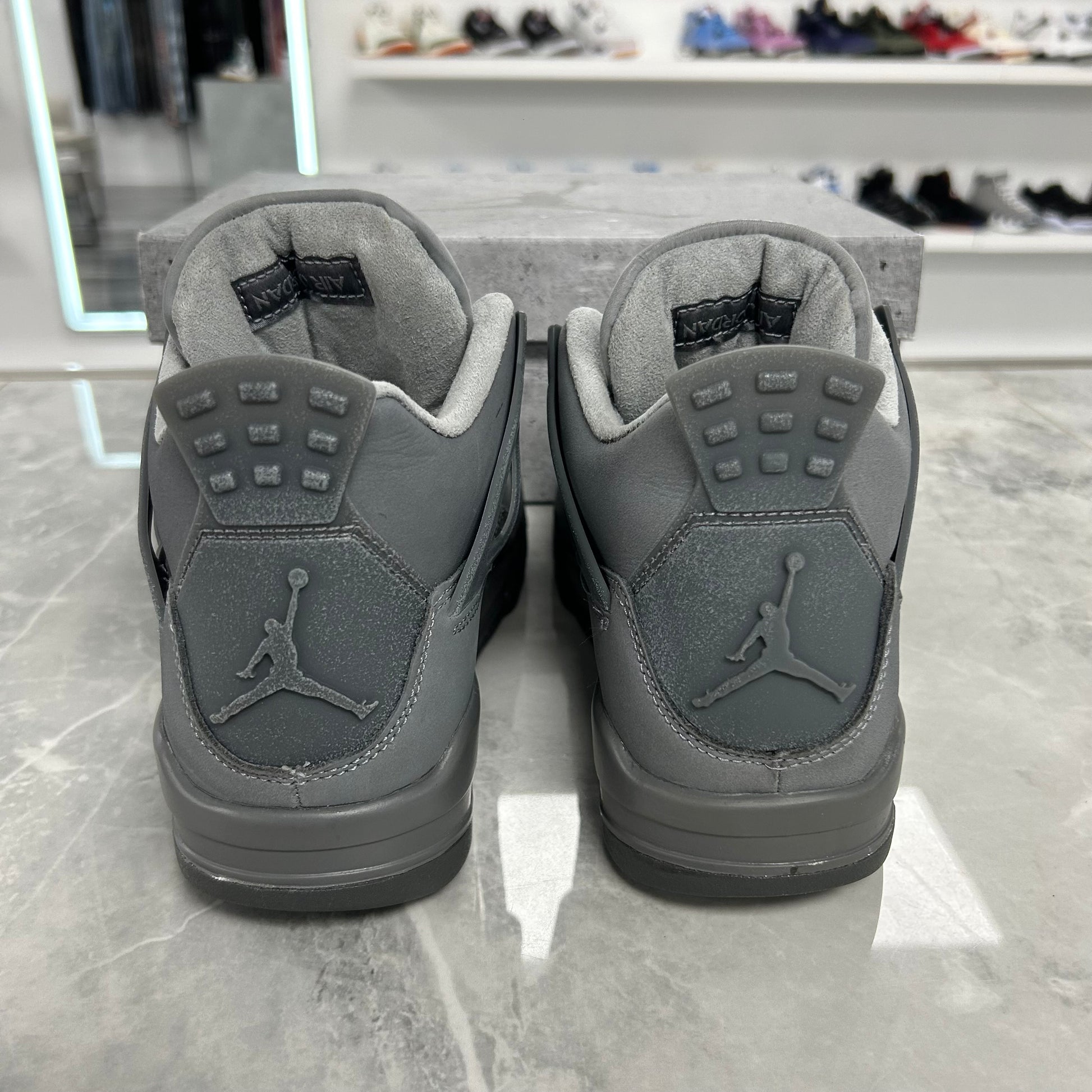 Jordan 4 Retro Paris Olympic Wet Cement - view 5