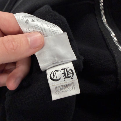 Chrome Hearts Multi Logo Multi Color Zip Up Hoodie