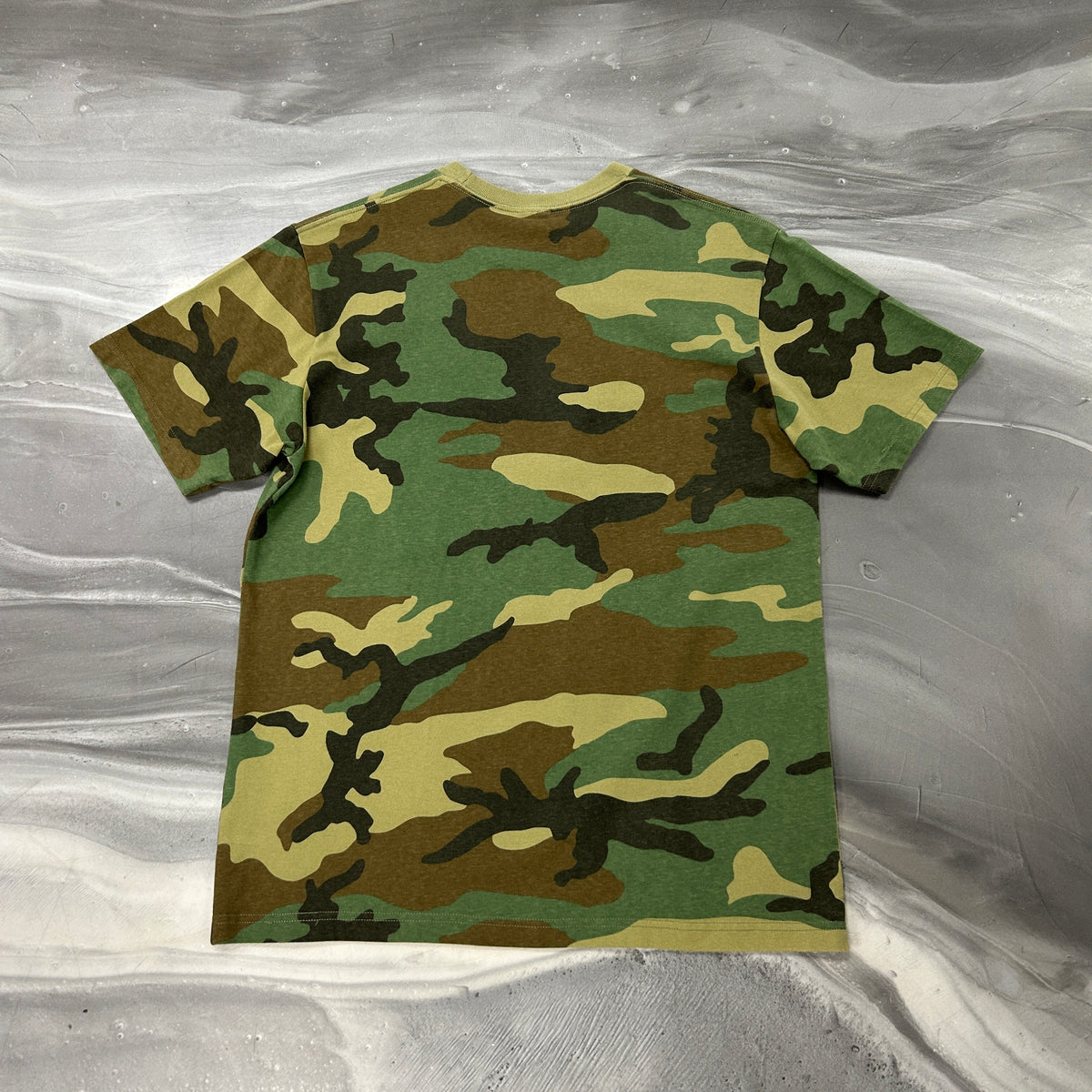 Supreme Playboi Carti Tee Woodland Camo