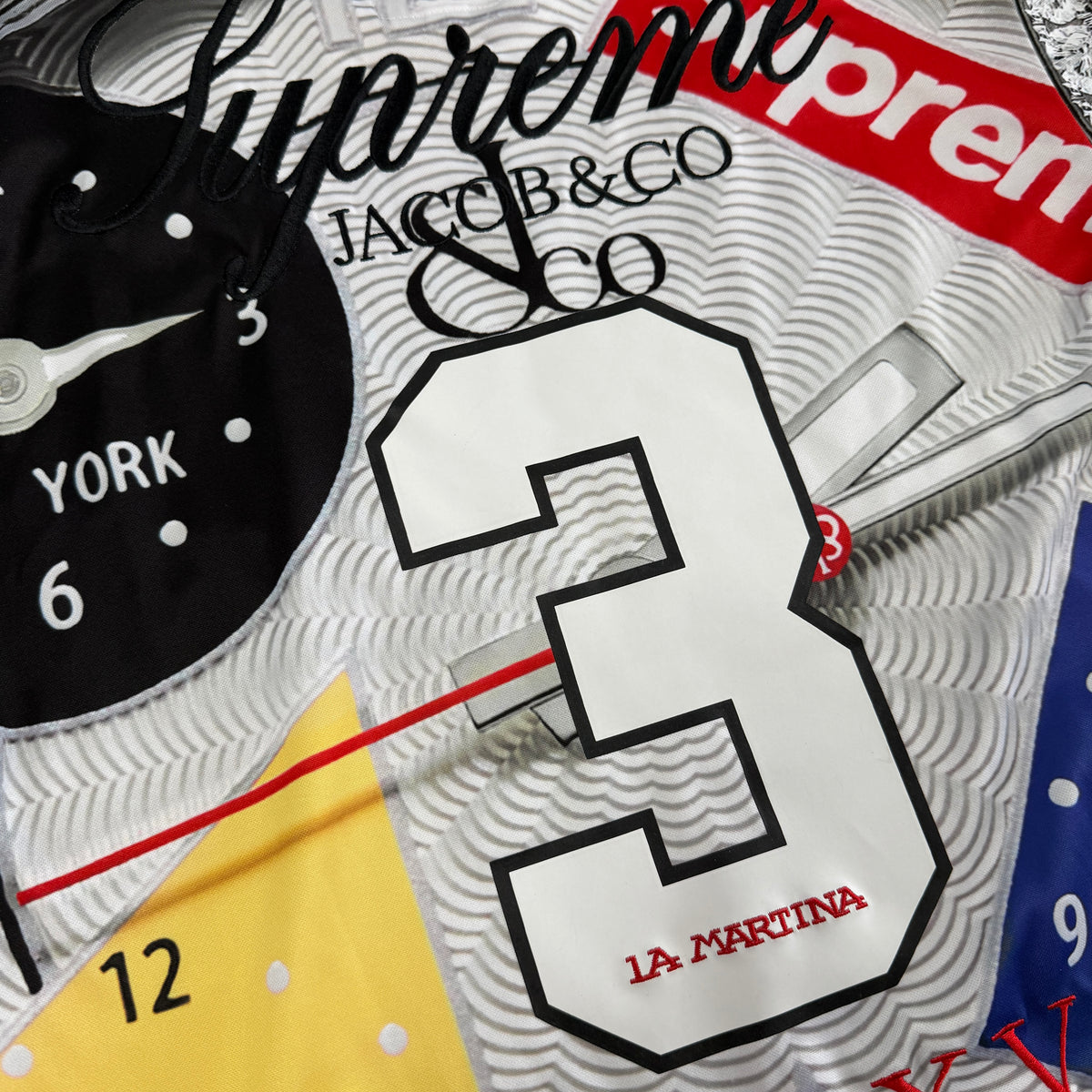 Supreme La Martina Jacob & Co Soccer Jersey White