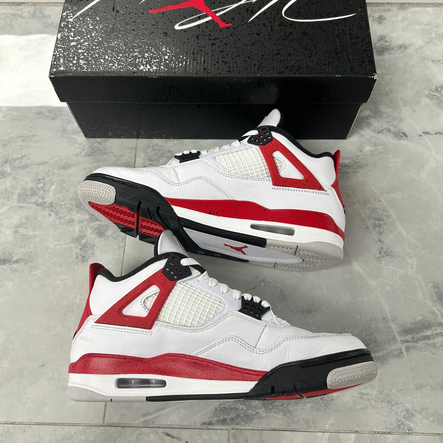 Jordan 4 Retro Red Cement (USED)