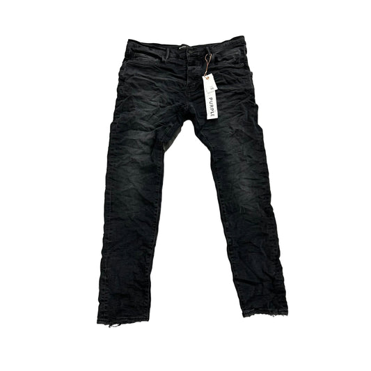Purple Brand P001 Washed Black Skinny Jeans