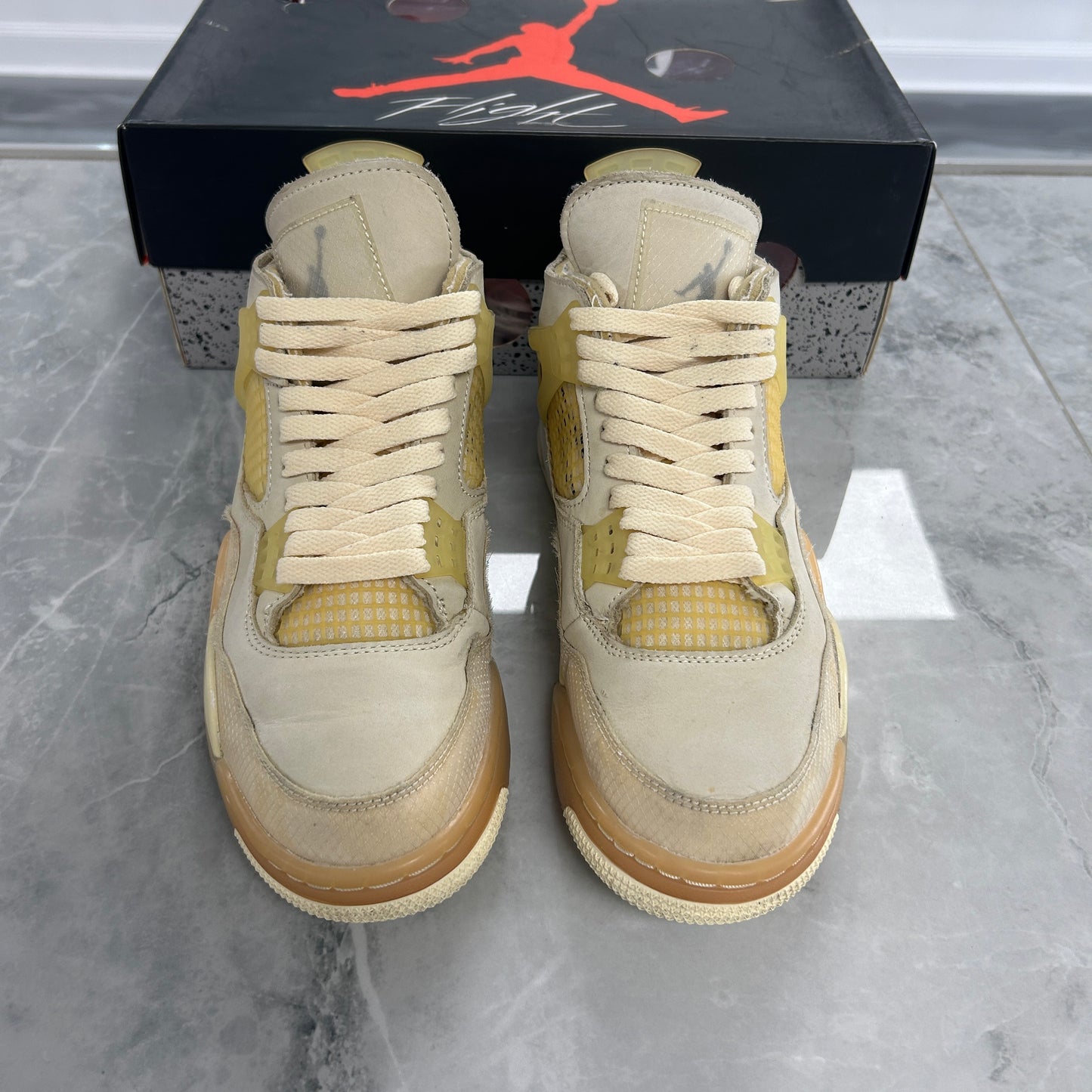 Jordan 4 Retro Off-White Sail (USED)