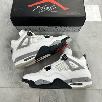 Jordan 4 Retro OG White Cement (2025) (USED)