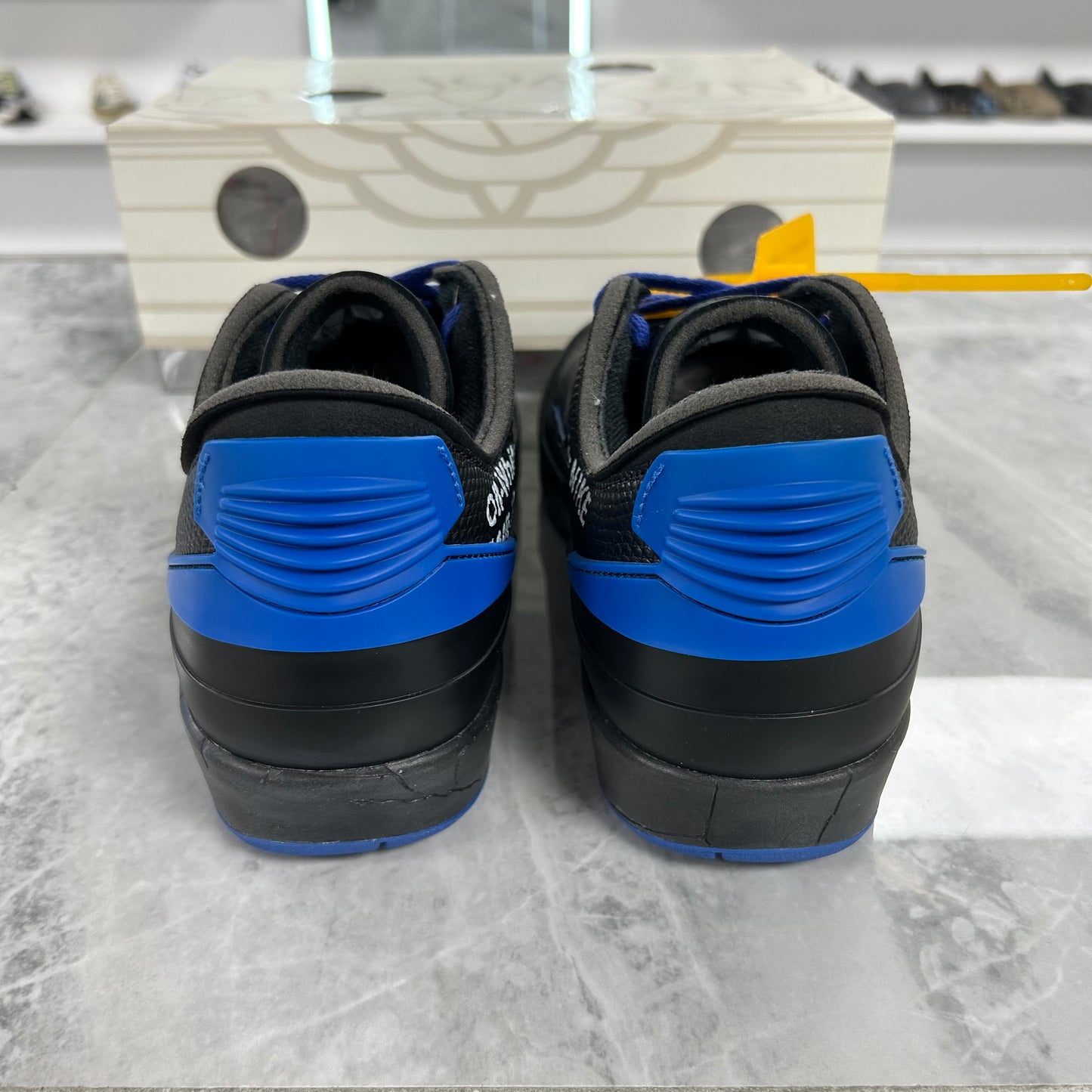 Jordan 2 Retro Low SP Off-White Black Blue (USED)