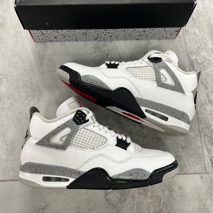 Jordan 4 Retro White Cement (USED)(SZ 11.5M)