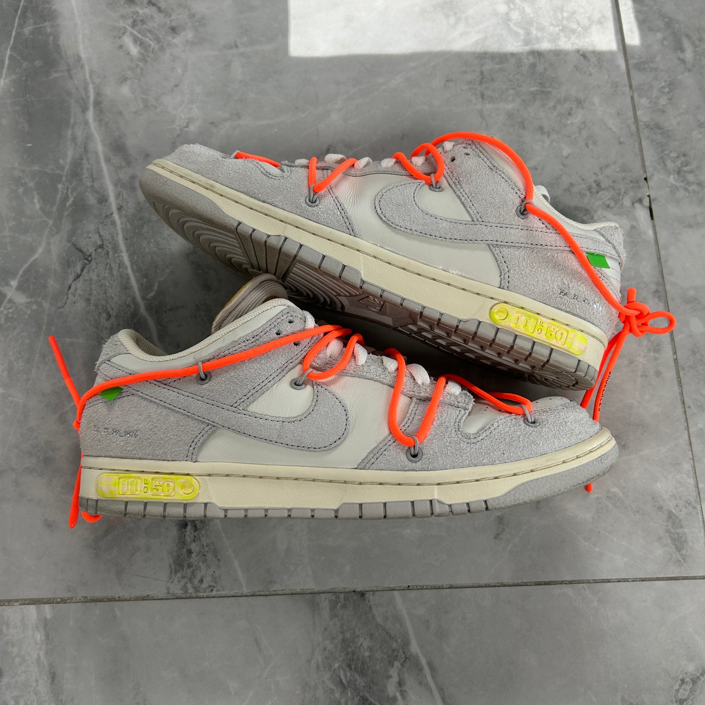 Nike Dunk Low Off-White Lot 11 (Used)(No Box)