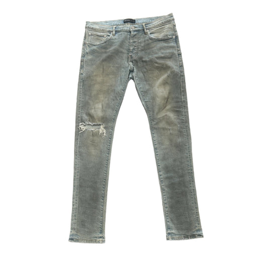 Purple P001 Vintage Wash Blue Jeans