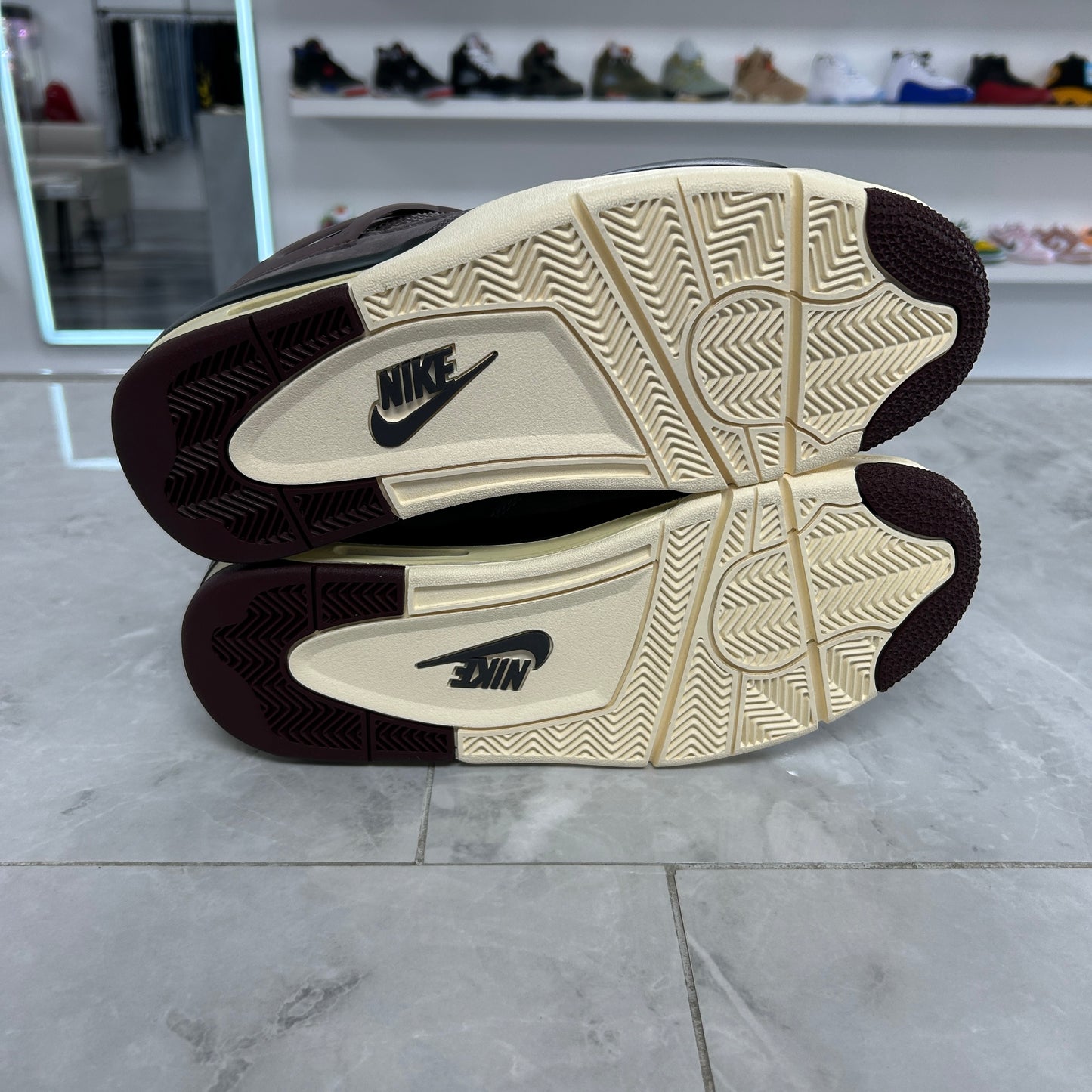 A Ma Maniére × Air Jordan 4 Retro Violet Ore (Used)(No Box)
