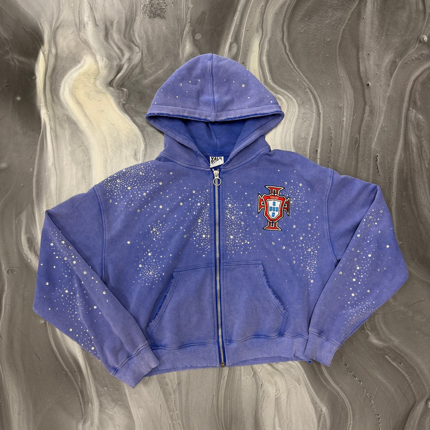 Vale Forever Sea Cluster Zip Up Light Blue