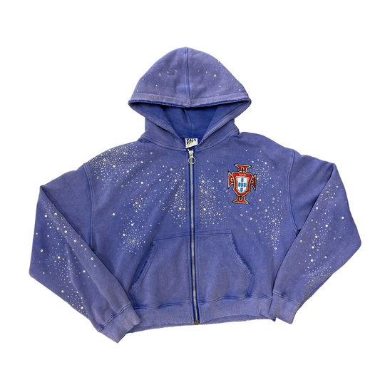 Vale Forever Sea Cluster Zip Up Light Blue
