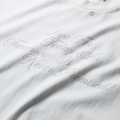 Boredom Kills Tomorrow Tee White