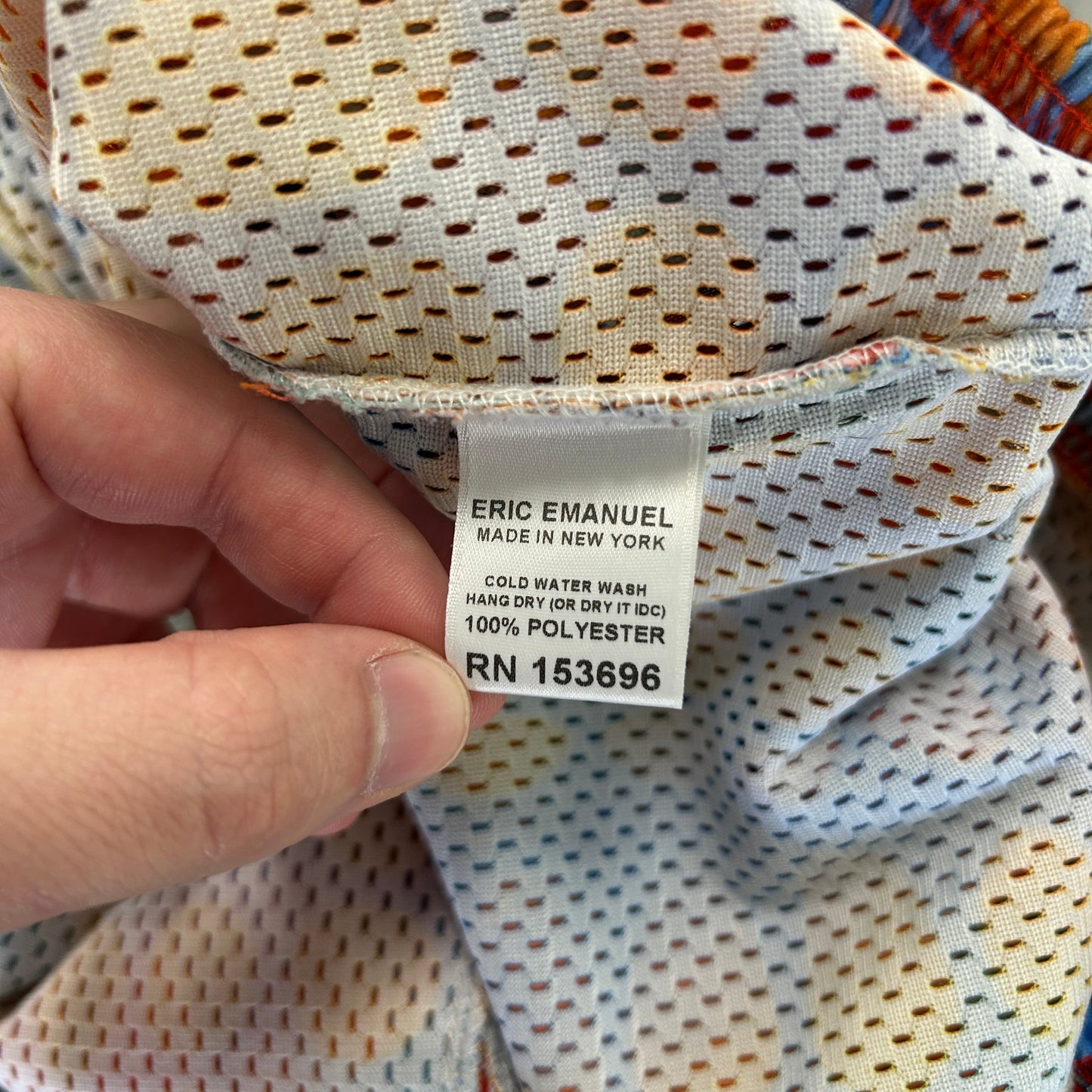 Eric Emanuel EE Short Multicolor/Orange