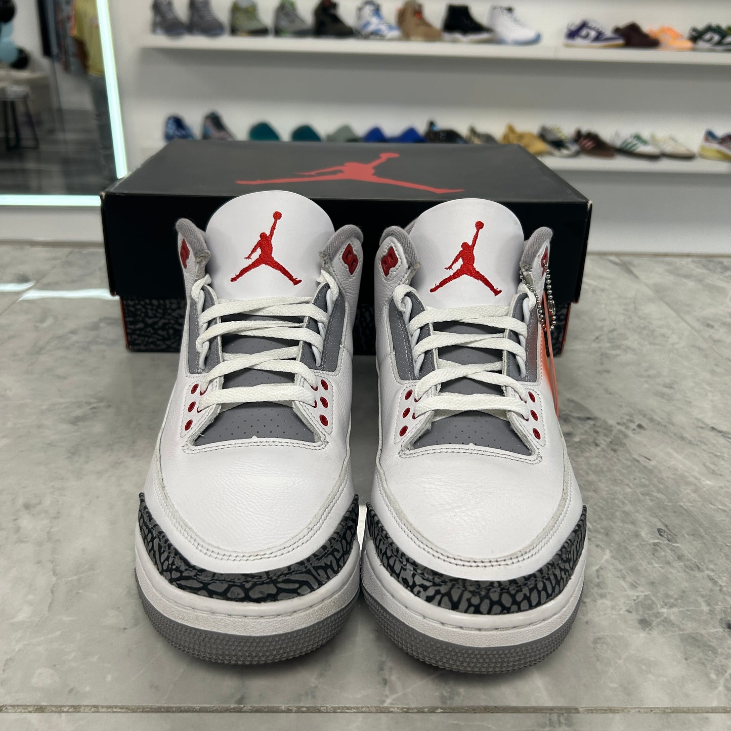 Jordan 3 Retro Fire Red (2022)(USED)