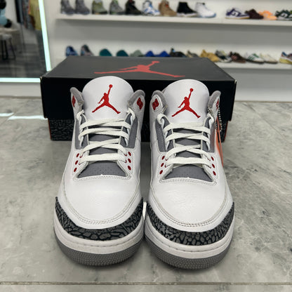 Jordan 3 Retro Fire Red (2022)(USED)