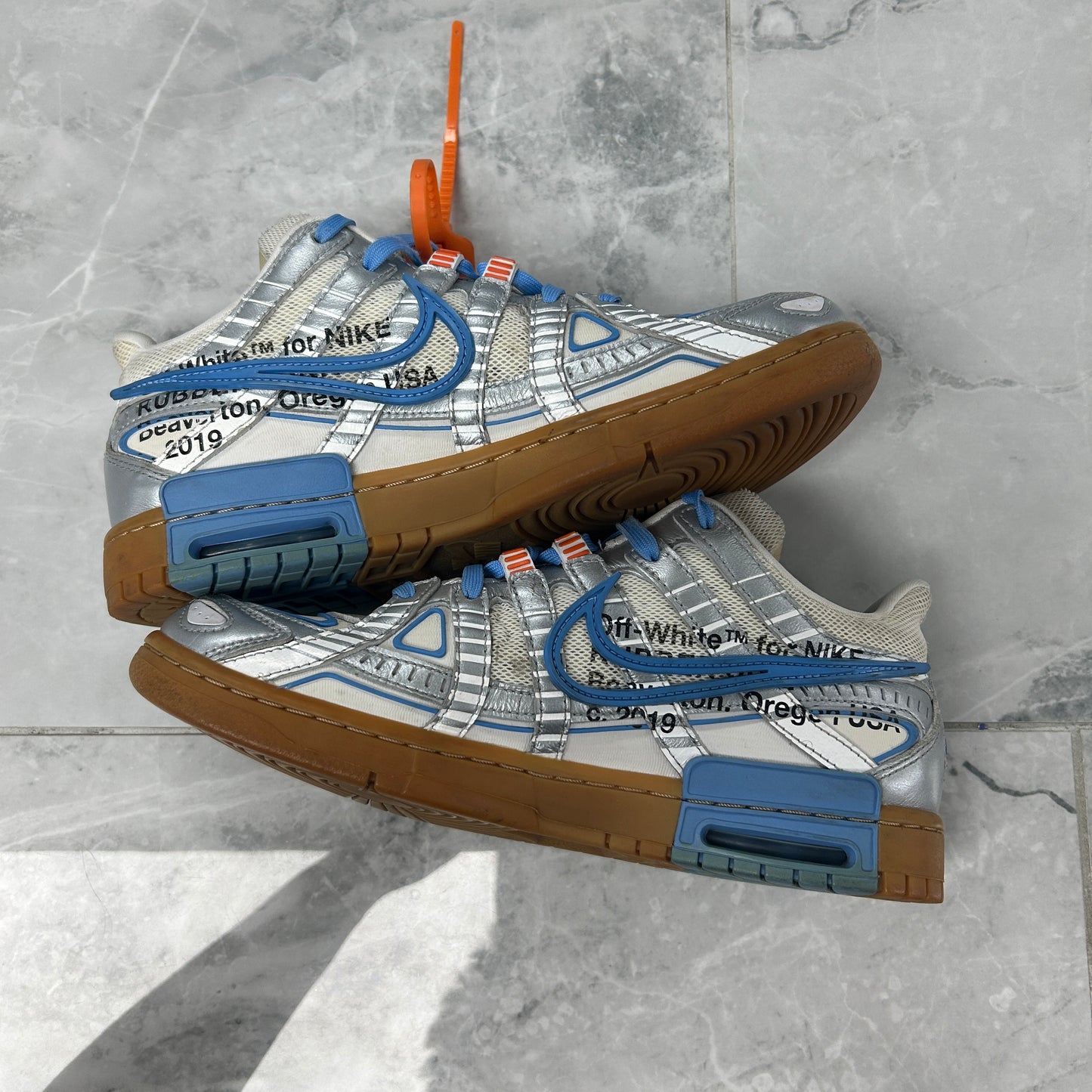 Off-White Nike Dunk Low Rubber Dunk University Blue (USED)