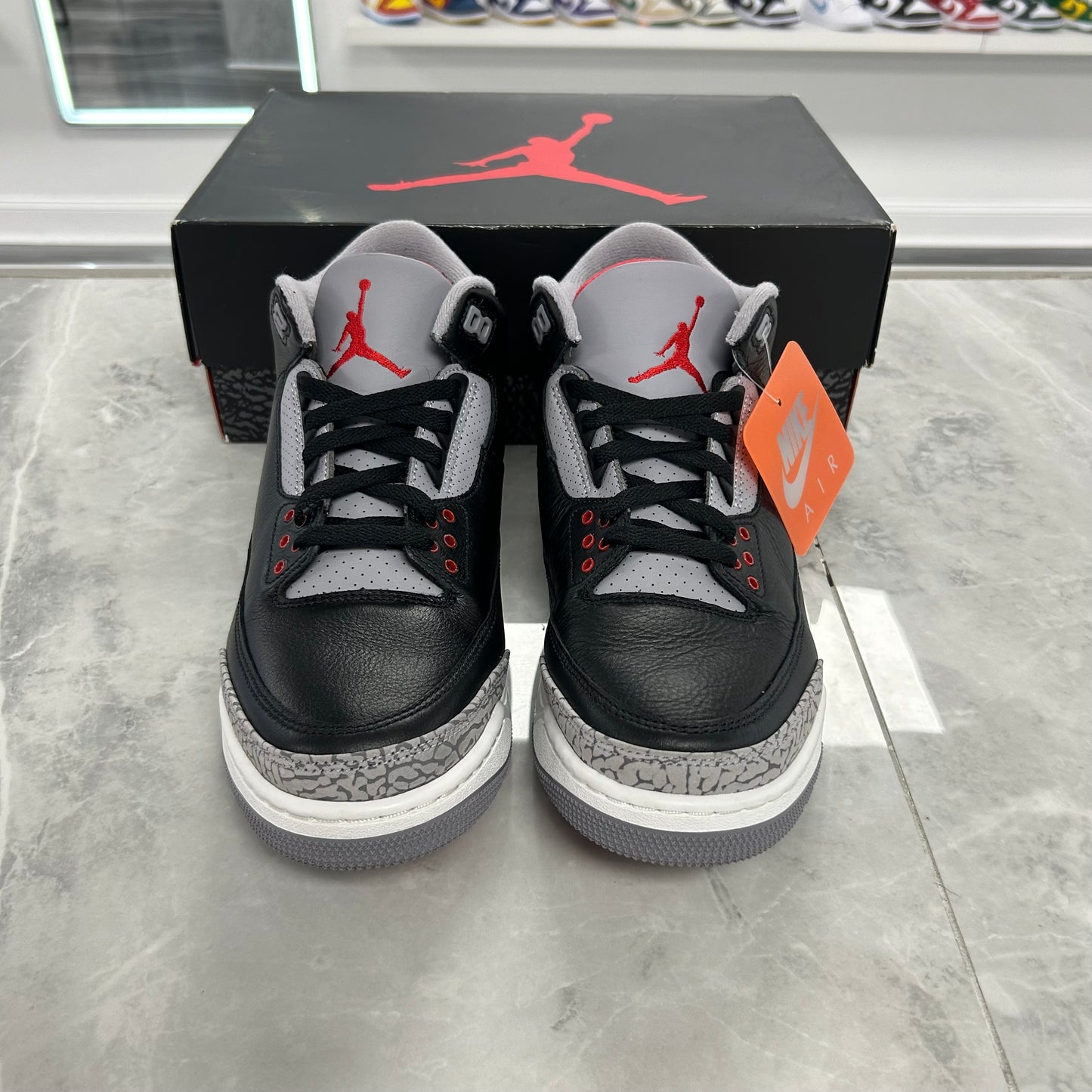 Jordan 3 Retro OG Black Cement (2024)(USED)