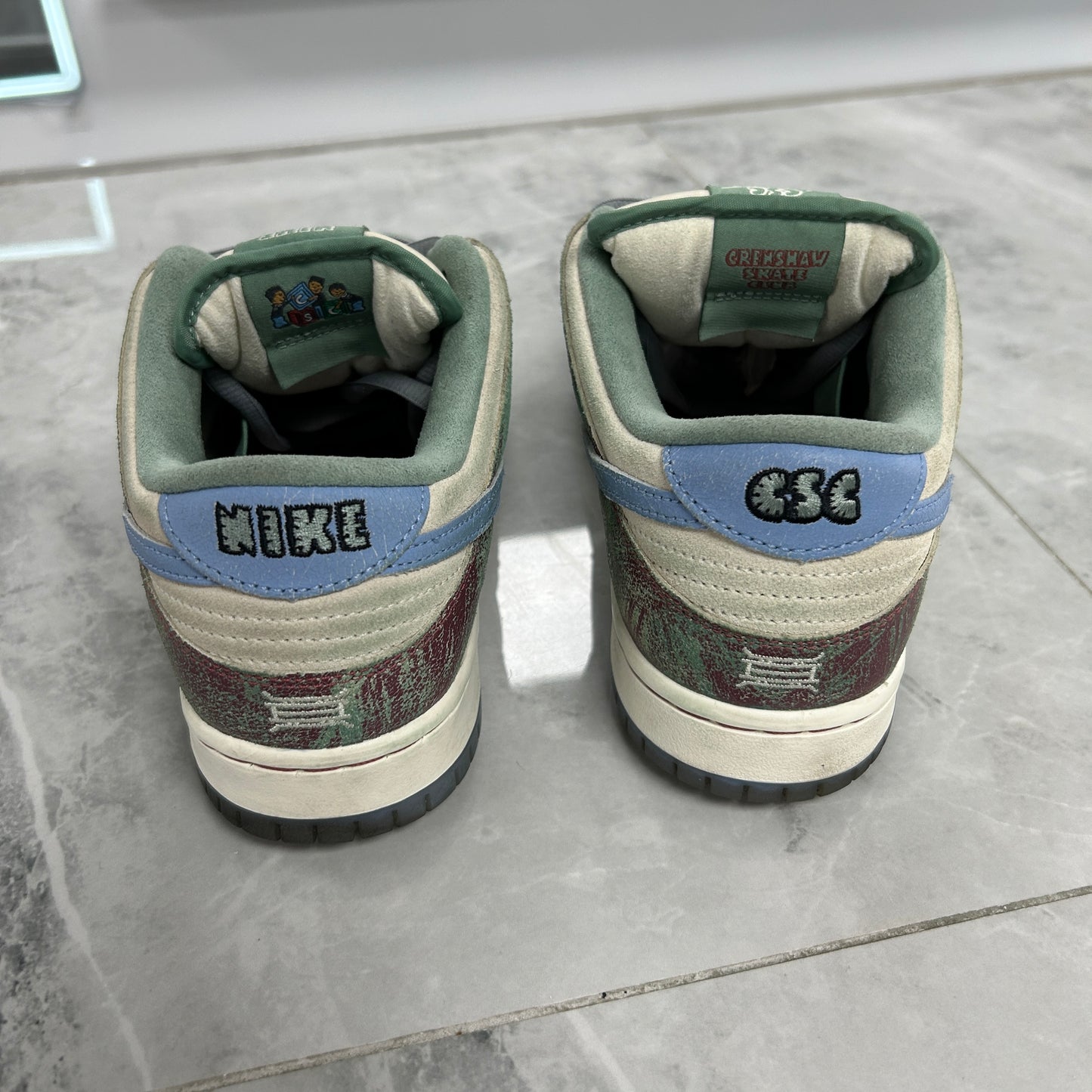 Nike SB Dunk Low Crenshaw Skate Club (USED NO BOX)