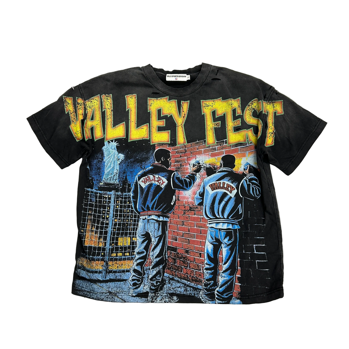 Vale Valley Fest Tee Black