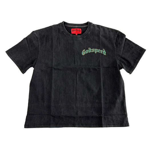 Godspeed Balaclava Tee Black/Green