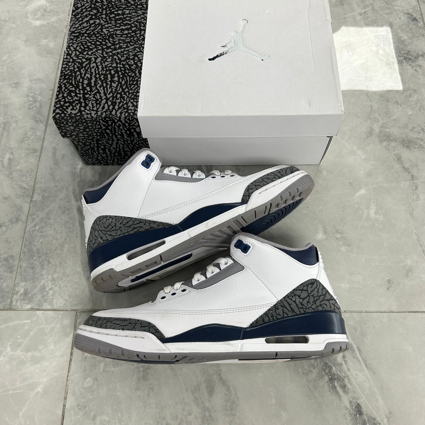 Jordan 3 Retro Midnight Navy (USED)