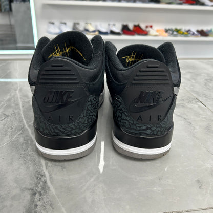 Jordan 3 Retro Tinker Black Cement Gold (USED NO BOX)
