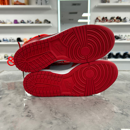 Nike Dunk Low Off-White University Red (USED)
