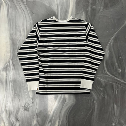 BAPE Patched Hoop L/S Tee
Black