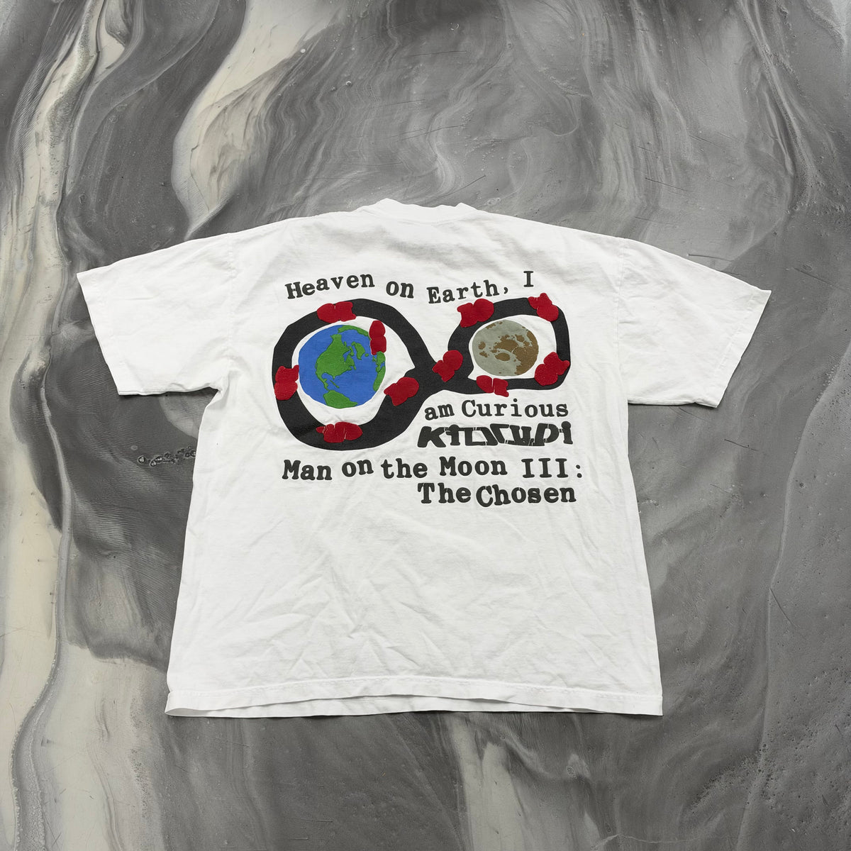 CPFM x Kid Cudi Heaven On Earth Tee White