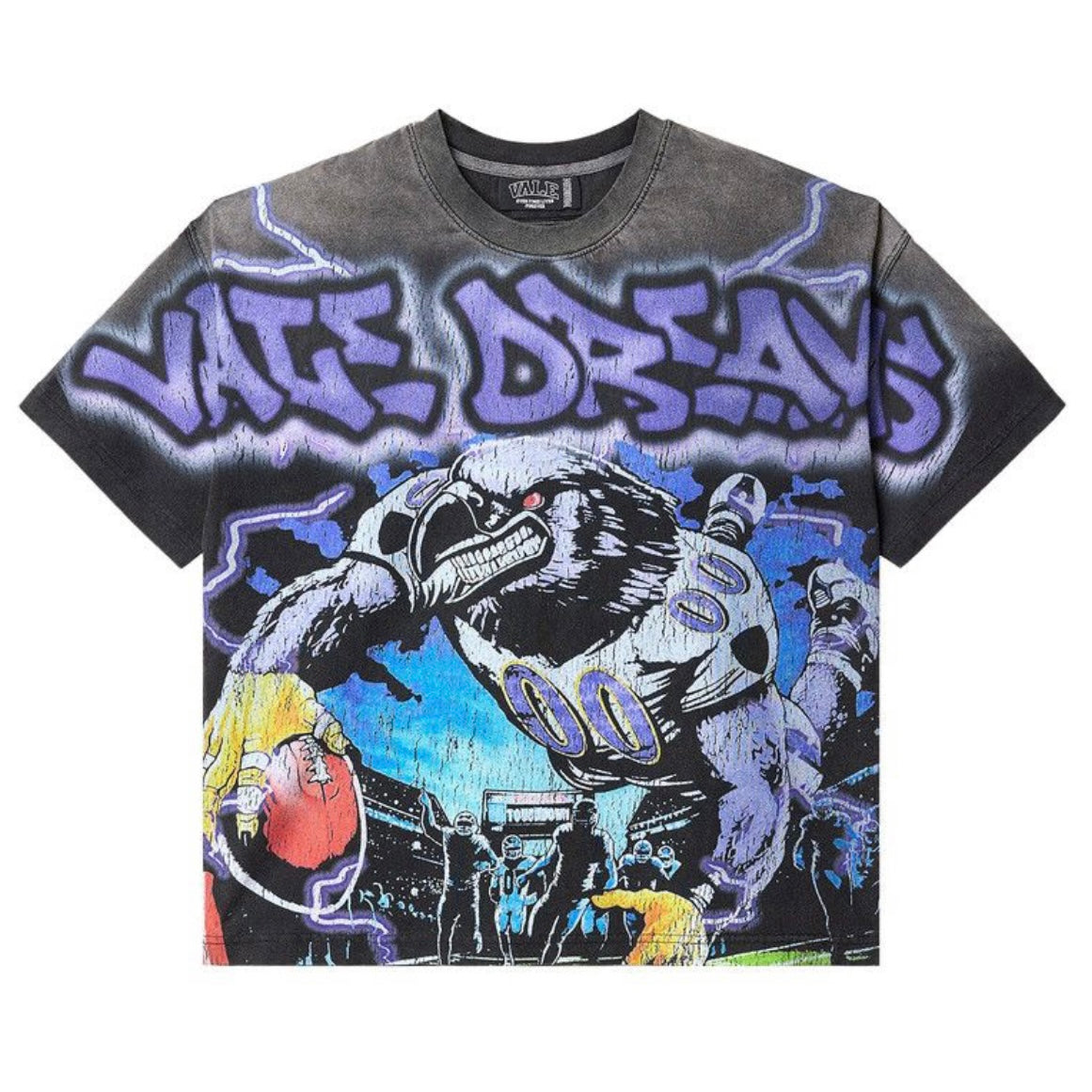 Vale Forever Ravens Big Tee Black
