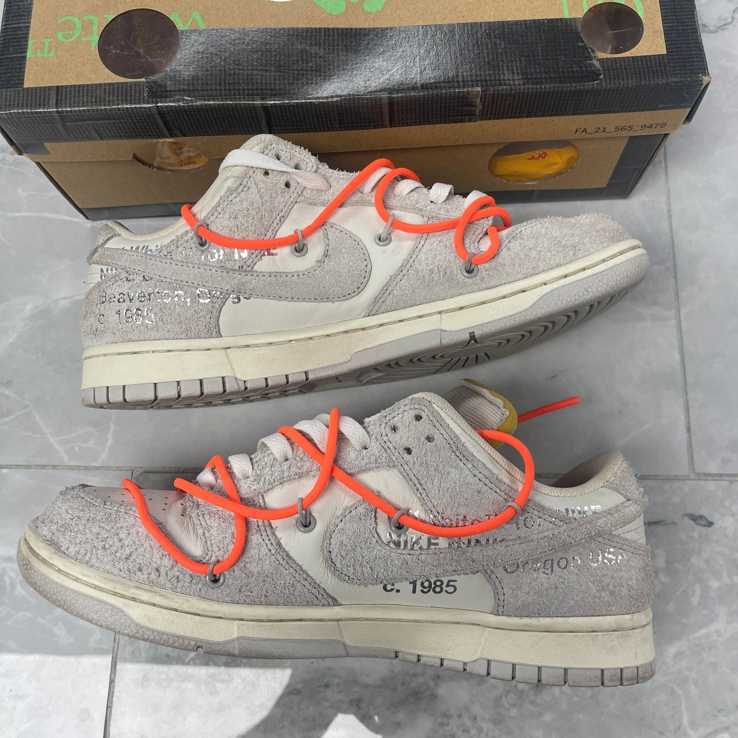 Nike Dunk Low Off-White Lot 11