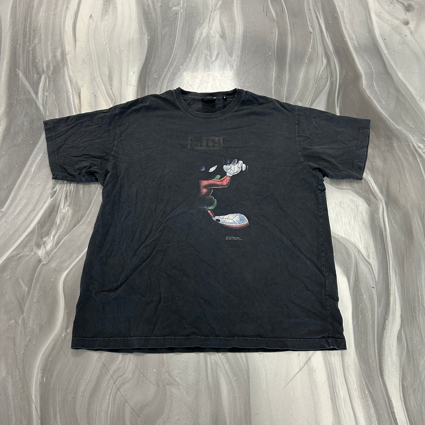 Kith x Looney Tunes Shadow Marvin Vintage Tee Black