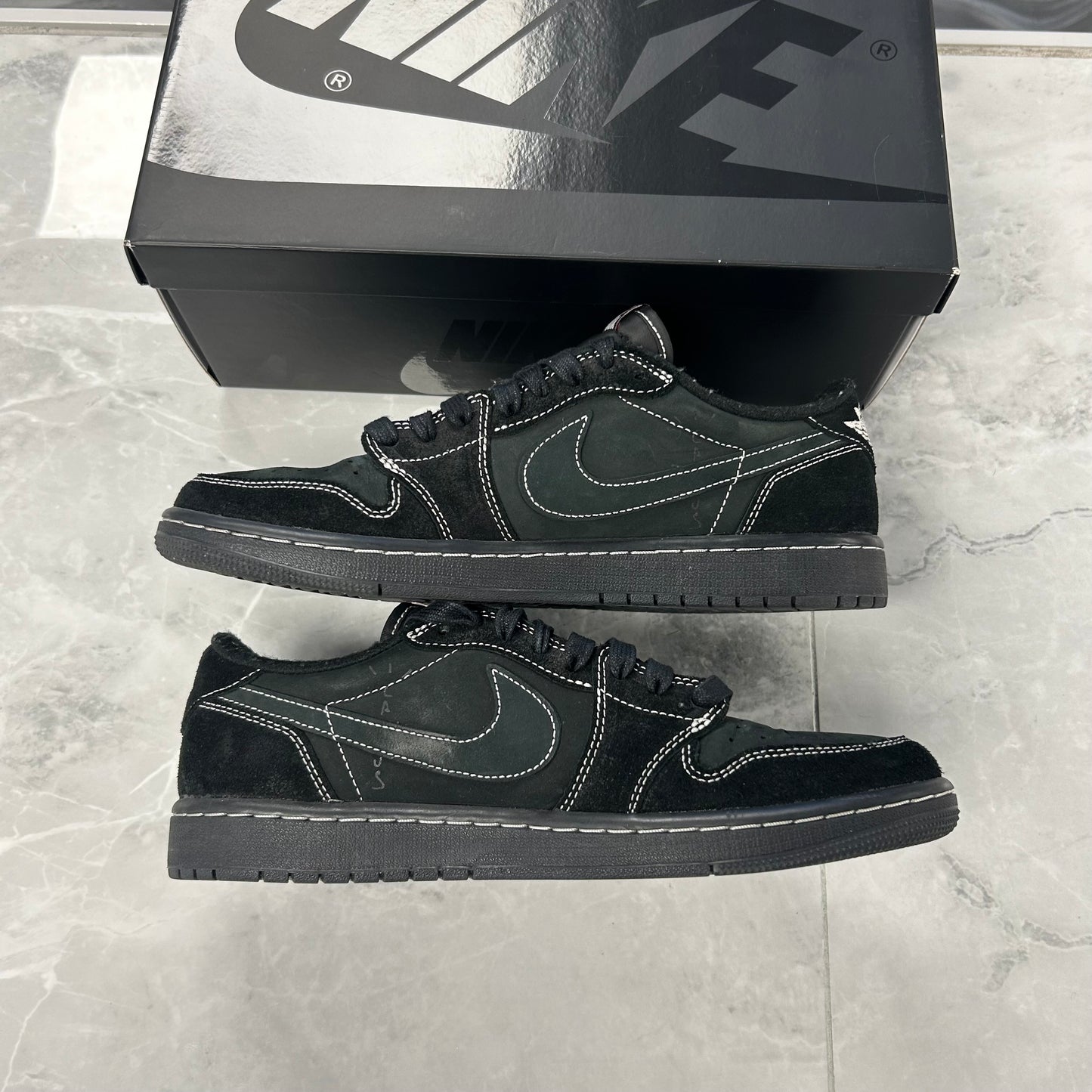 Jordan 1 Retro Low OG SP Travis Scott Black Phantom (USED)