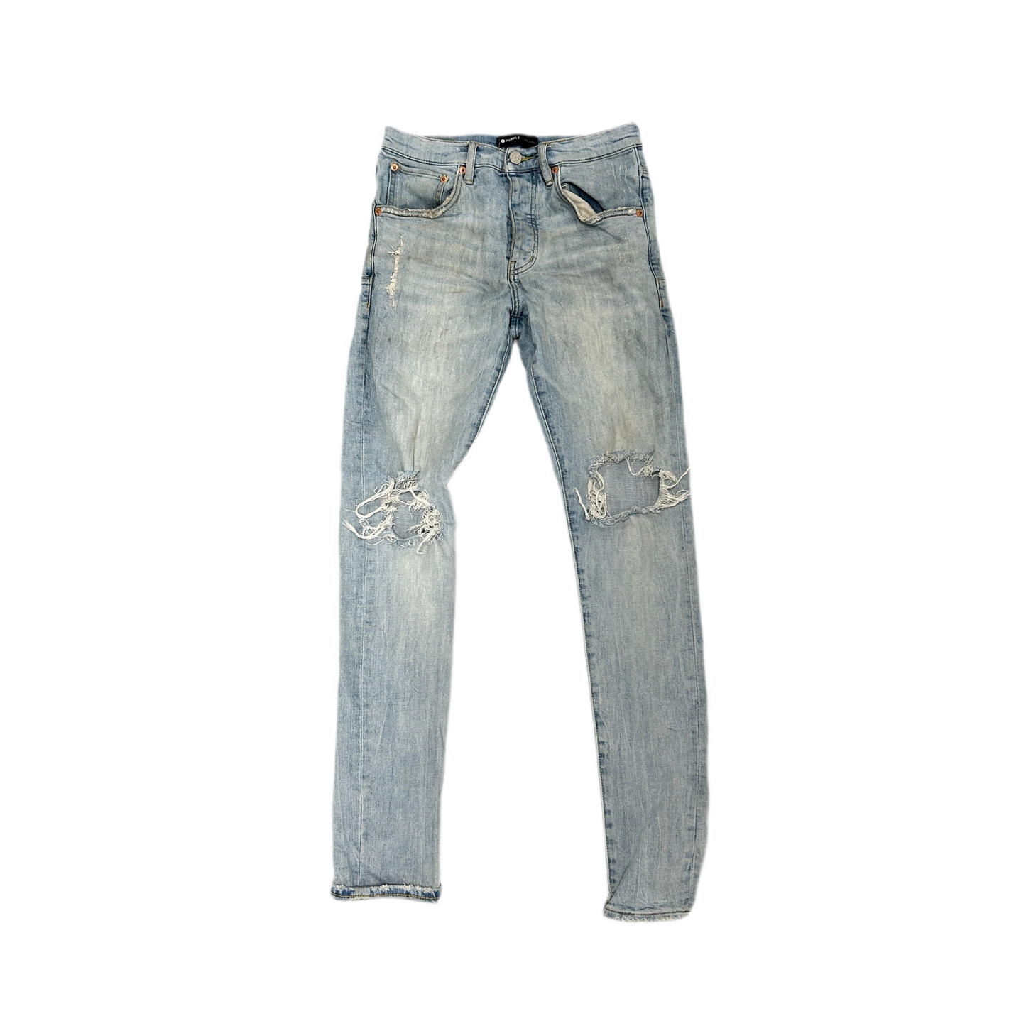 Purple P002 Light Wash Jeans