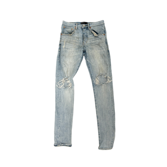 Purple P002 Light Wash Jeans