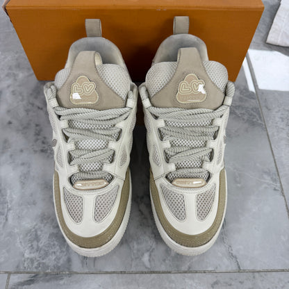 Louis Vuitton LV Skate Sneaker Beige White - view 4