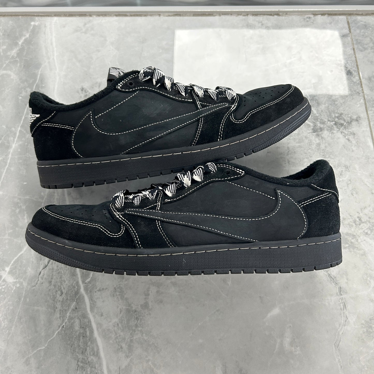 Jordan 1 Retro Low OG SP Travis Scott Black Phantom (USED NO BOX)