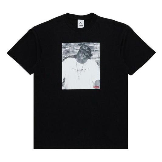 Supreme x Jordan Biggie Short-Sleeve Top Black