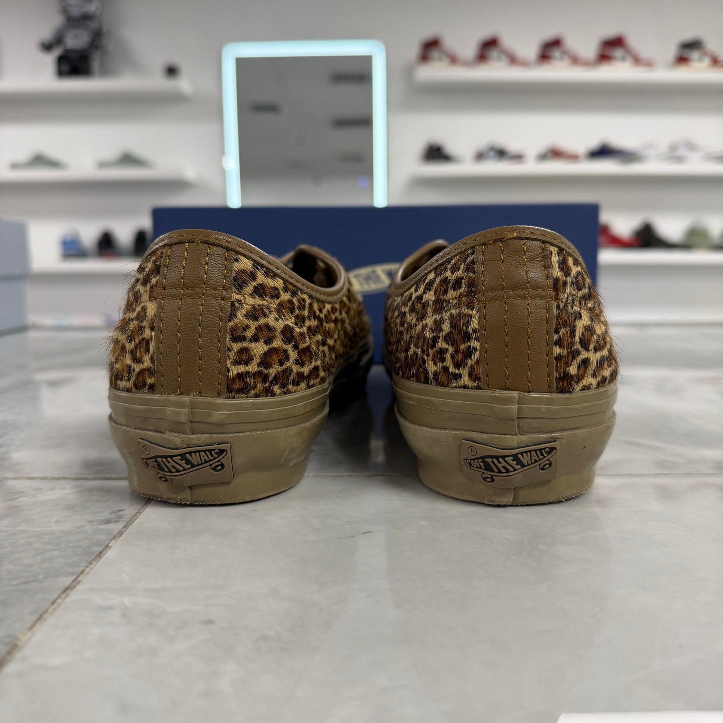 Vans Authentic 44 LX Pony Hair Leopard (USED)