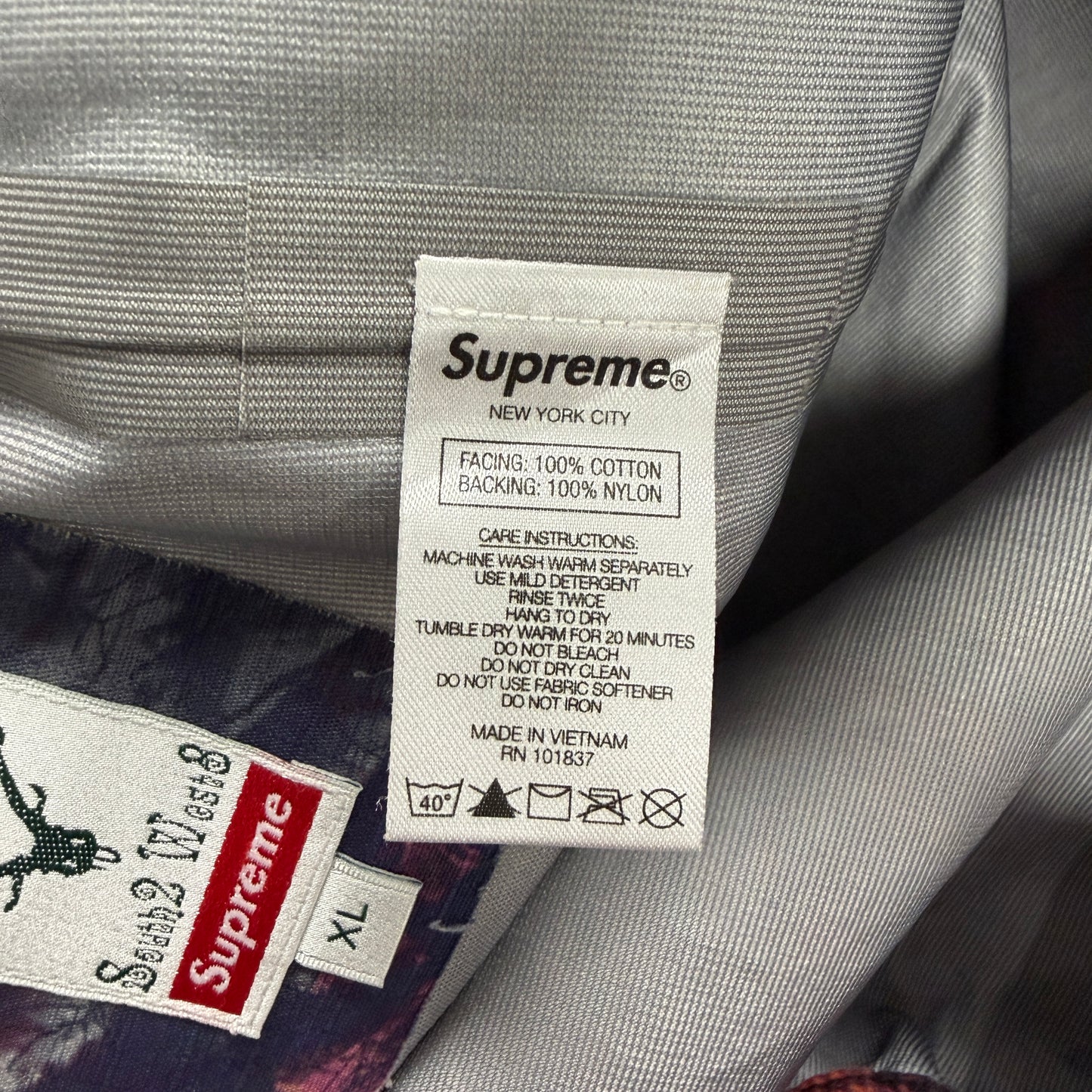 Supreme SOUTH2 WEST8 River Trek Shorts Multi Camo (SS21)