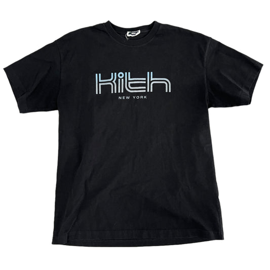 Kith New York Techno Logo Black Tee