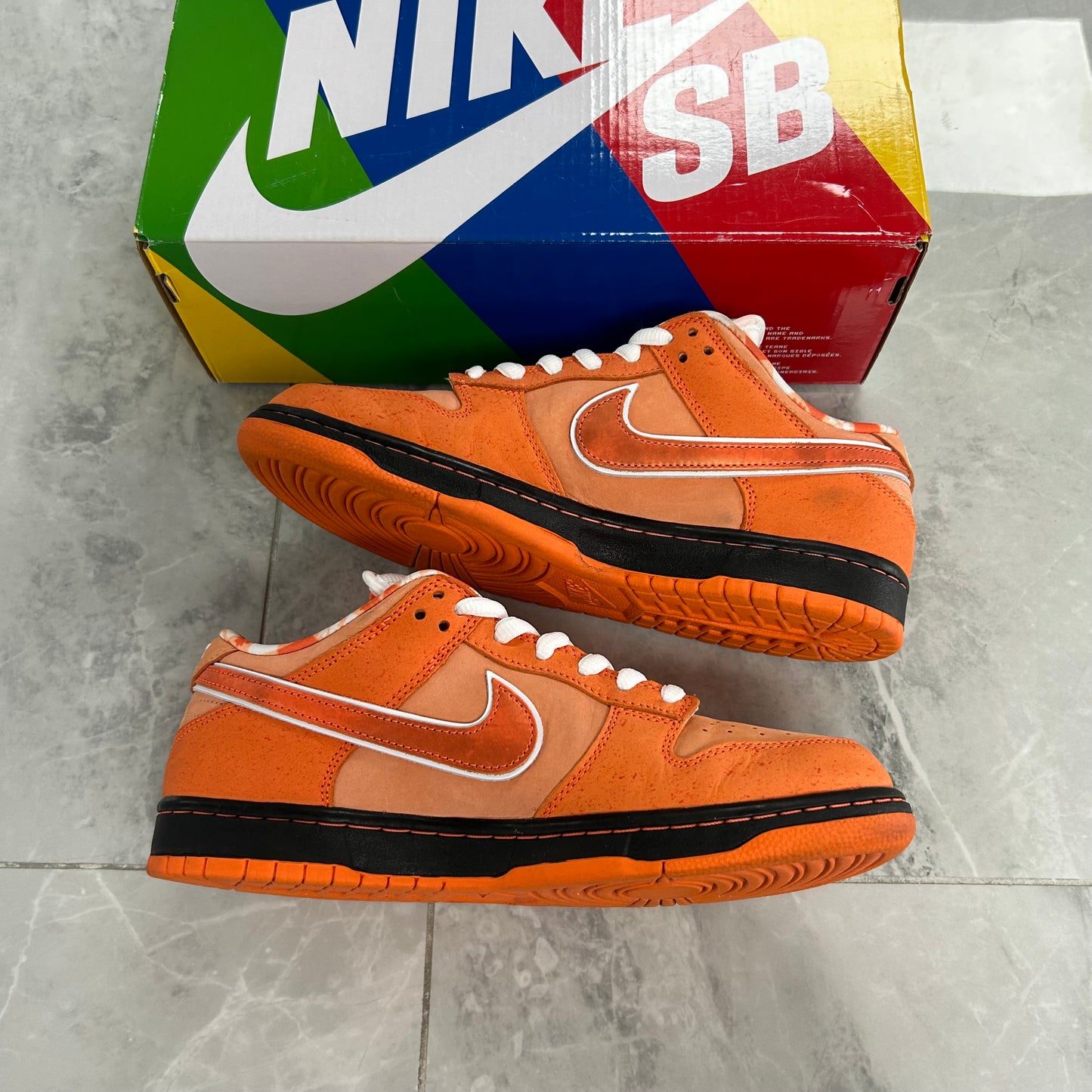 Nike SB Dunk Low Concepts Orange Lobster (USED)