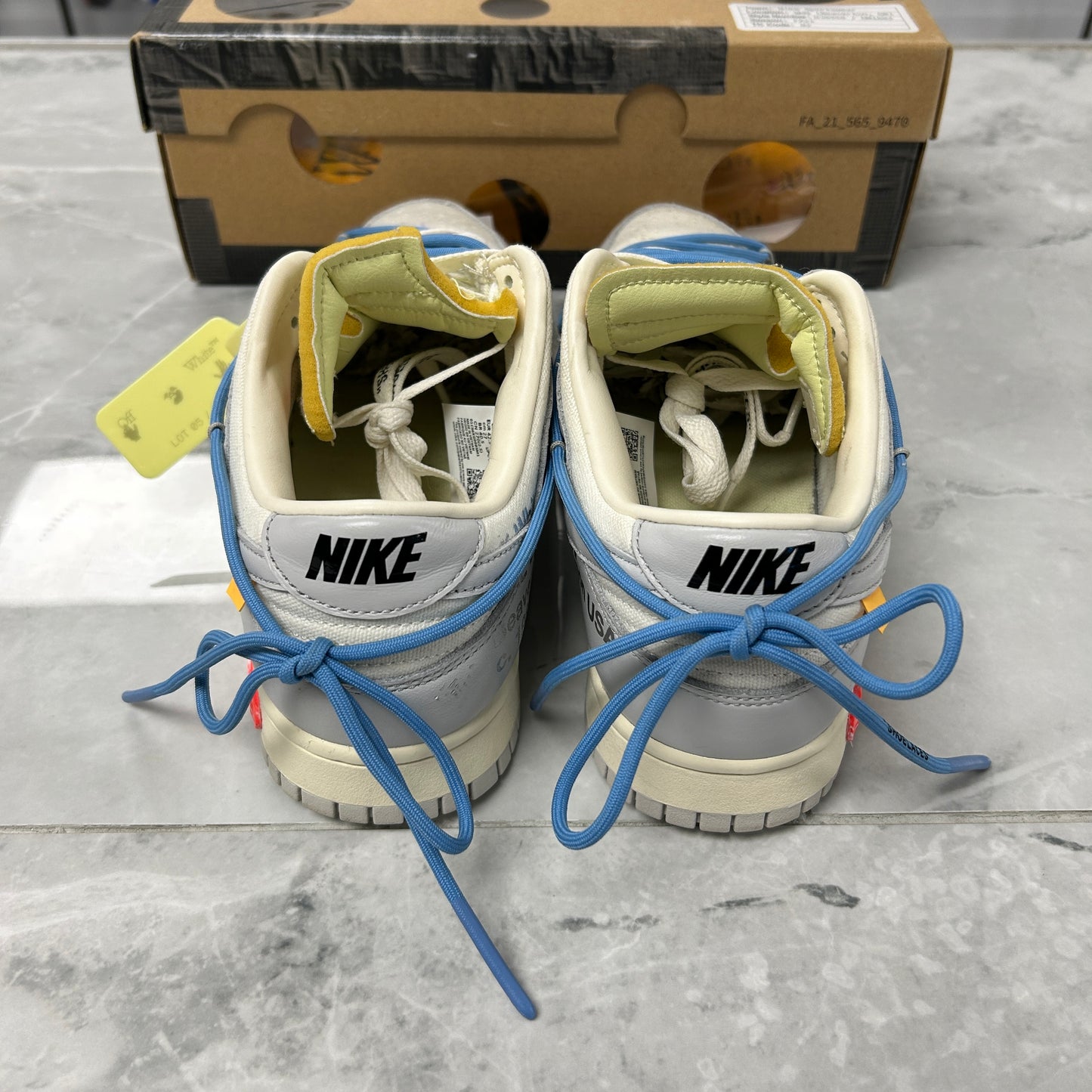 Nike Dunk Low Off-White Lot 5 (USED)