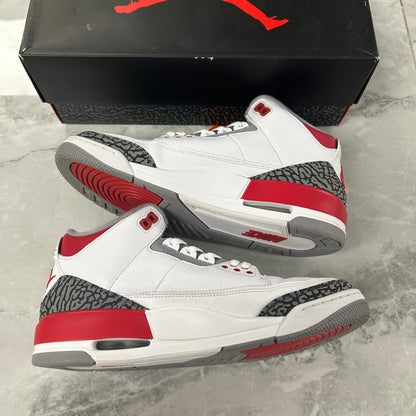Jordan 3 Retro Fire Red (2022)(USED)