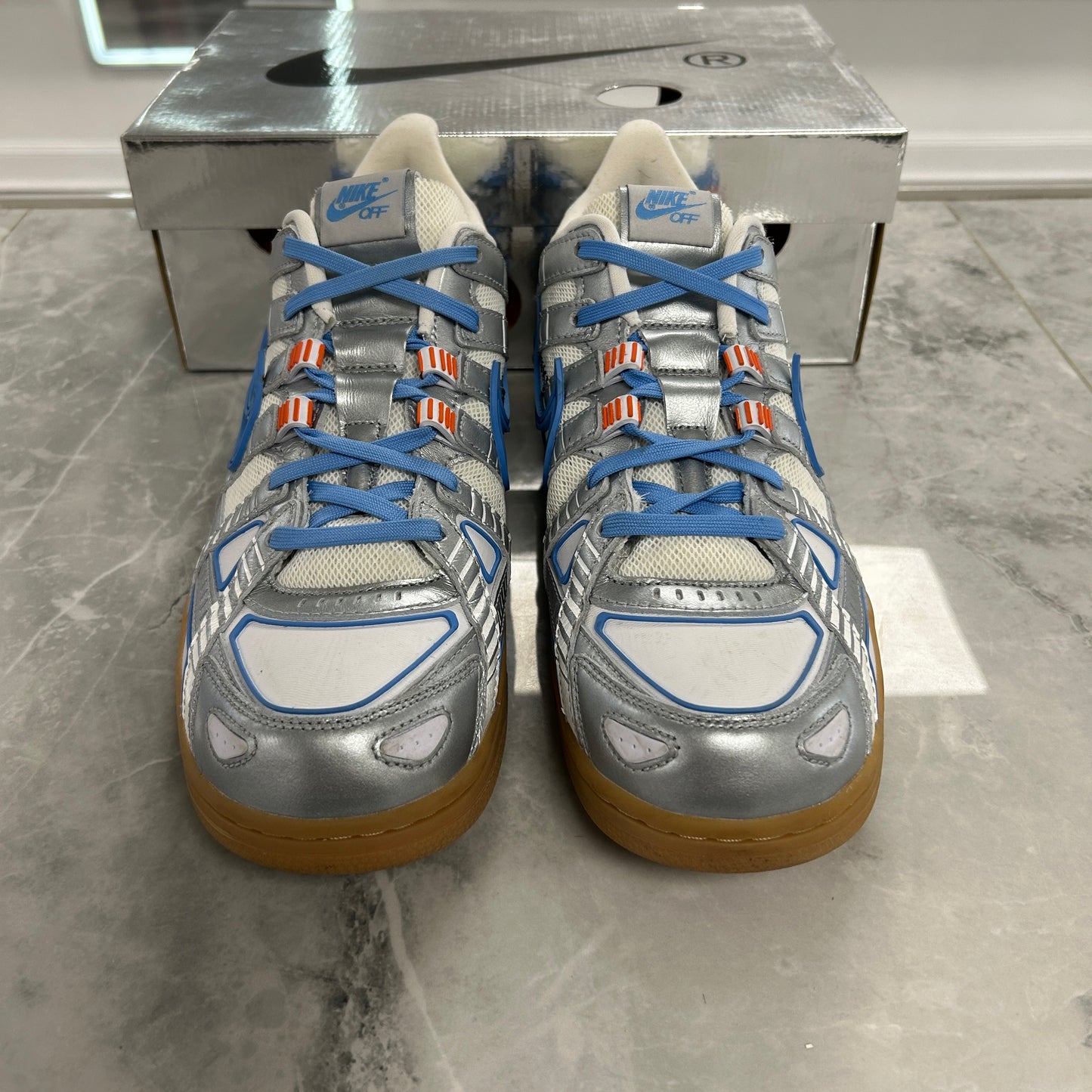 Nike Air Rubber Dunk Off-White UNC (USED)