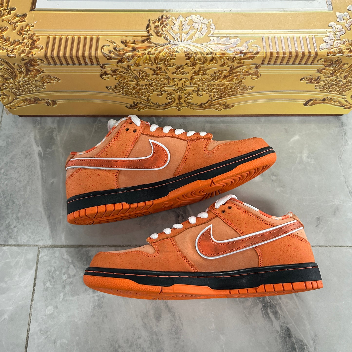 Nike Dunk Low SB Concepts Orange Lobster Special Box (USED)