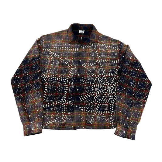 Vale Forever Purple Fever Flannel Blue/Orange