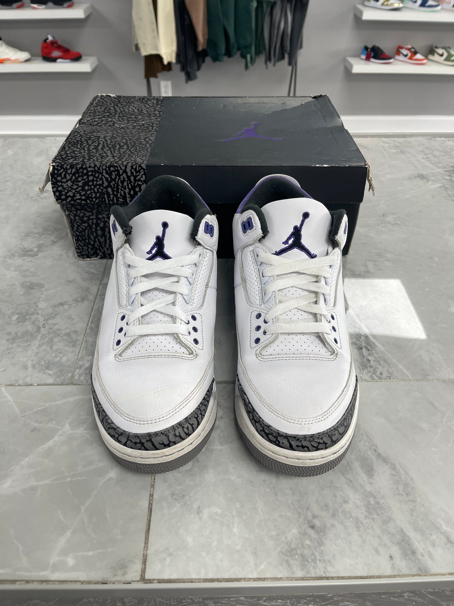 Jordan 3 Retro Dark Iris (USED)